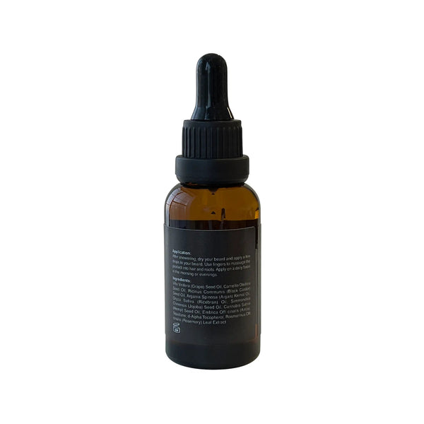 Hemp Infused Beard Boost Oil - Unscented - Foxx Skincare