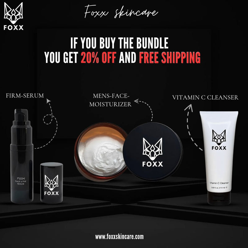 The Foxx Face Bundle!! Big Discounts and Free Shipping!! - Foxx Skincare